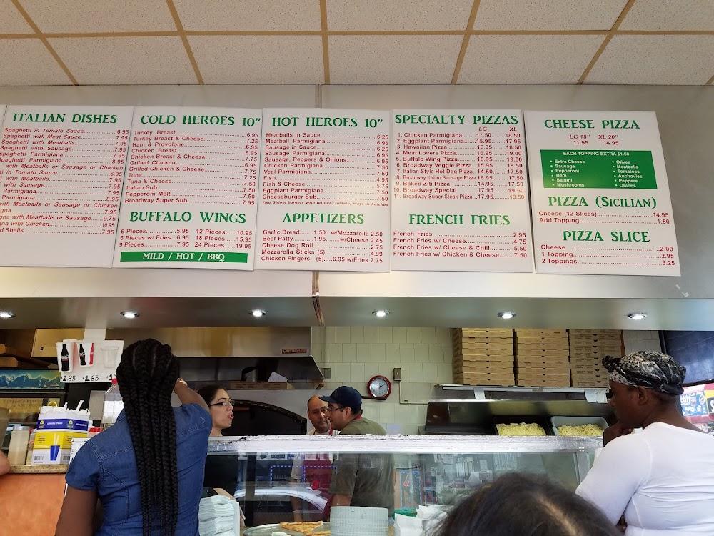 Broadway Pizza Menu image 3